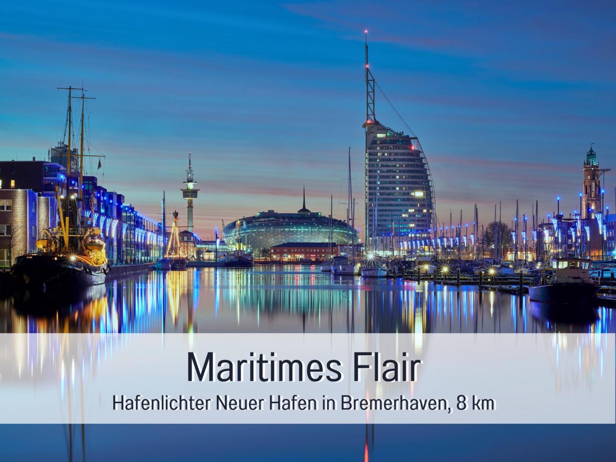 "Bremerhaven-Langen" In Geestland-Langen - Moderne Fewo Mit Garten, Wlan & Kostenlose Fahrraeder - Ruhig & Stadtnah Exterior photo